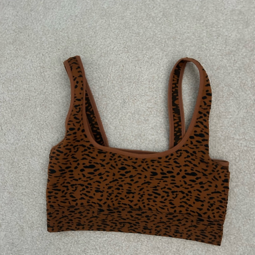 Forever 21 printed sports bra
